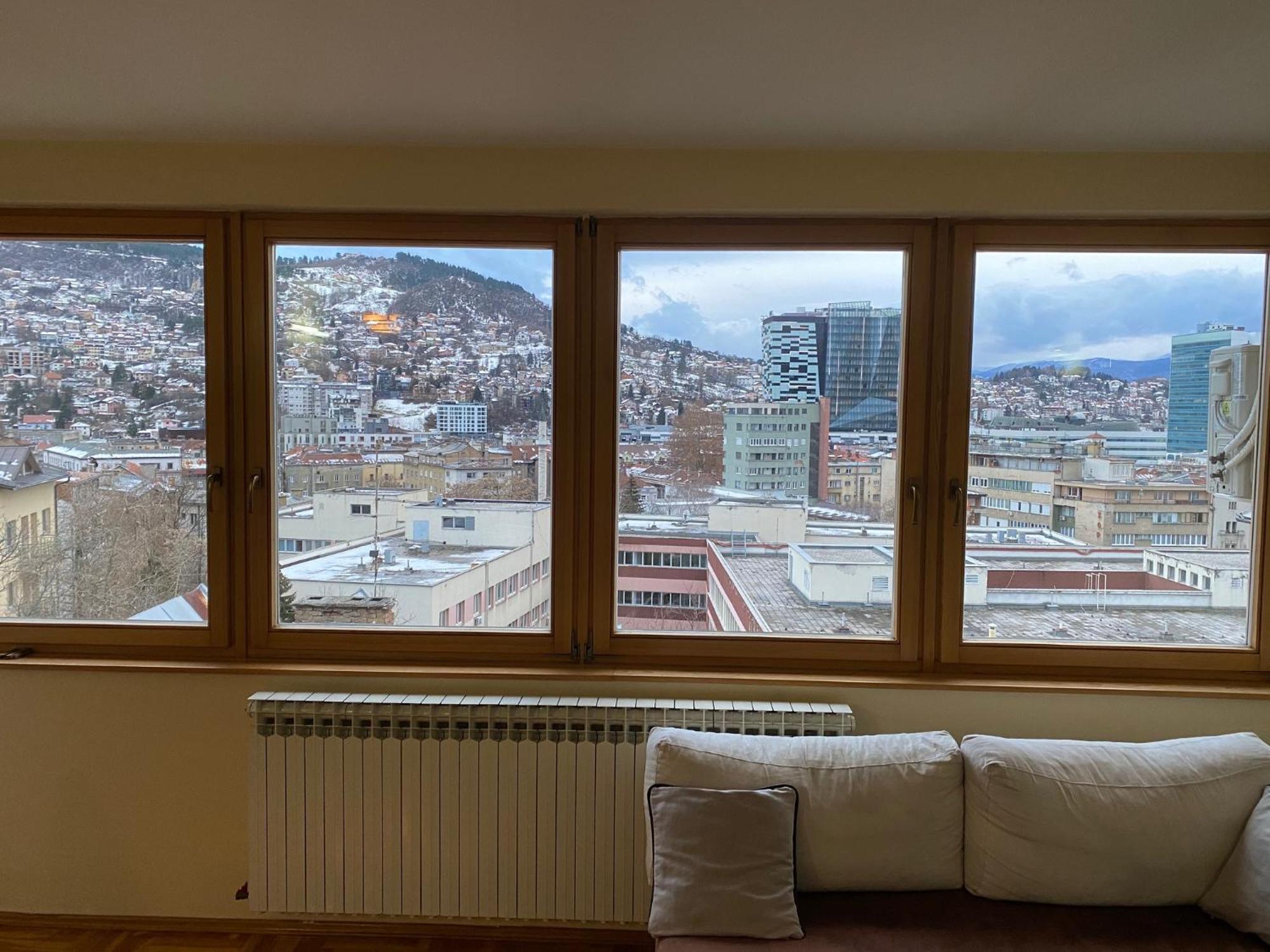 Appartamento Awesome Panorama Penthouse - Free Parking And Balcony SJJ Esterno foto
