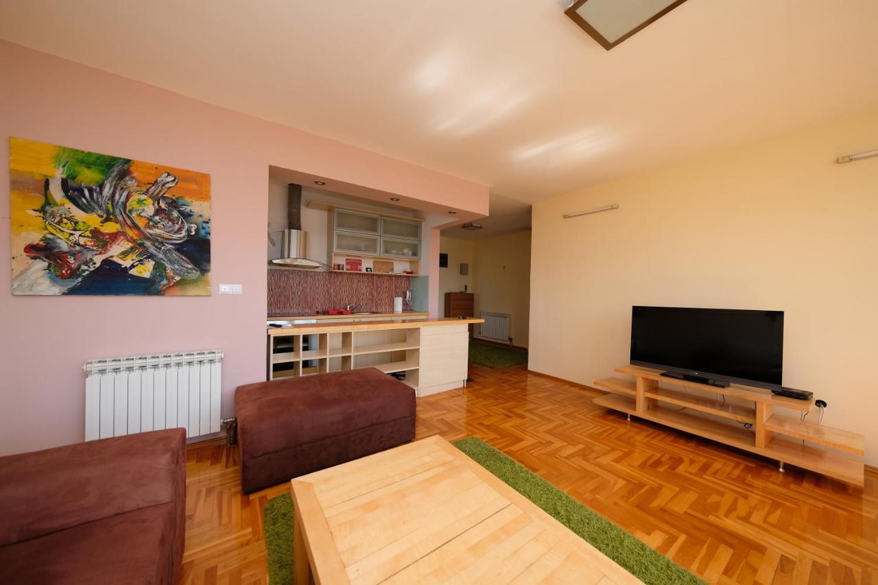 Appartamento Awesome Panorama Penthouse - Free Parking And Balcony SJJ Esterno foto